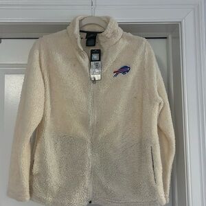 NFL NWT Buffalo Bills Sherpa full zip